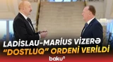 İlham Əliyev Beynəlxalq Cüdo Federasiyasının prezidentini qəbul etdi - Baku TV