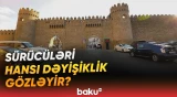 Qoşa Qala meydanında avtomobillər üçün hərəkət qaydası dəyişir - Baku TV