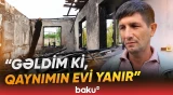 Ağdaşda fərdi yaşayış evində baş verən yanğında ana və iki uşağı xəsarət aldı - Baku TV
