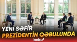 İlham Əliyev Avstriyanın Azərbaycanda yeni təyin olunmuş səfirini qəbul etdi - Baku TV