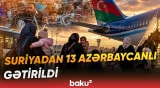Suriyadan 13 nəfər Azərbaycana repatriasiya edilib: 6 qadın, 7 uşaq - Baku TV