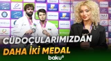 Azərbaycan cüdoçuları medal sırasına daha iki mükafat əlavə etdilər - Baku TV