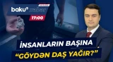 Bakıda sakinləri qorxuya salan hadisə baş verdi - Baku TV CANLI