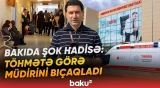 İşdə qanlı hesablaşma | Abşeronda direktor müavini xəstəxananın önündə bıçaqlandı - Baku TV