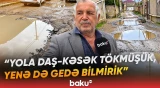 "Heç olmasa, "qrabel" töksünlər..." | Maştağanın yol problemi niyə həllini tapmır? - Baku TV