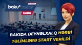 Azərbaycanda NATO standartları əsasında hərbi hazırlıq gücləndirilir - Baku TV CANLI