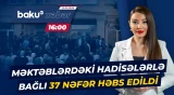 İctimai qaydanın kobud şəkildə pozulması ilə bağlı 37 nəfər məsuliyyətə cəlb olunub - Baku TV CANLI