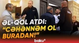 Söyüşlər havada "uçuşdu" | Qobuda torpaq alıb ev tikdi, yolunu bağladılar - Baku TV