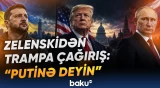 Zelenskidən seçki şərti: Əvvəlcə 60 gün atəşi dayandırın - Baku TV