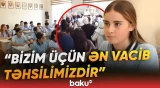 Dini şüarlar, pozulan dərslər | Məktəb qarşısındakı gərginlik şagirdlərə necə təsir edir? - Baku TV