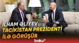 İlham Əliyev Tacikistan Prezidentini qəbul edib - Baku TV