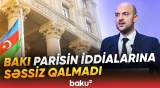 Rəsmi Bakı Fransanın səsləndirdiyi iddialara nə cavab verdi? - Baku TV
