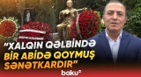 "O duruş Ramiz müəllimi bir az da ucaldır” | Görkəmli tarzənin qəbirüstü abidəsinin açılışı oldu