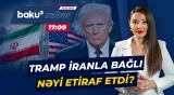 ABŞ Prezidenti İran rəhbərliyindəki itkilərlə bağlı gözlənilməz etiraf etdi - Baku TV
