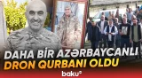 Dron hücumunun qurbanı olan Lənkəran sakini dəfn olundu - Baku TV