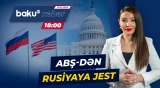 Amerika Birləşmiş Ştatları Rusiyaya qarşı sanksiyalardan imtina edir - Baku TV CANLI