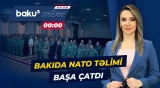 Azərbaycan və NATO arasında növbəti təlim mərhələsi yekunlaşdı - Baku TV CANLI