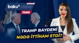 Donald Tramp yenidən sabiq prezident Baydeni ittiham edib - Baku TV CANLI