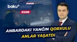 Qaradağda anbarı alov bürüdü | FHN qüvvələri hadisəyə müdaxilə etdi - Baku TV CANLI