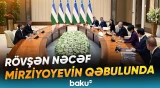 Özbəkistan Prezidenti SOCAR və BP rəsmiləri ilə görüşdü - Baku TV