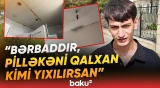 “Ayaqyolu pis gündədir, yuxarıdan su damır” | Pedaqoji Universitet təhlükəli haldadır? - Baku TV