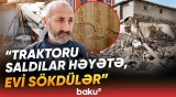 "Deyirlər, nə istəyəcəyik, edəcəyik..." | Yasamalda tikinti şirkəti sakinləri hədələyir? - Baku TV