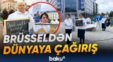 I Qarabağ müharibəsində itkin düşən şəxslərin ailələri dinc aksiya keçiriblər - Baku TV