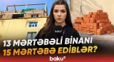 Xırdalandakı 13 mərtəbəli binada nə baş verir? | Sakinlər özündən çıxdı - Baku TV