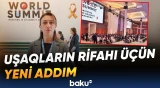 Dünyanın diqqəti Səmərqənddə | Uşaqların gələcəyi ilə bağlı məsələlər müzakirə olundu - Baku TV