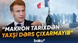 Fransanı silkələyən kütləvi etirazlara nə səbəb olur? - Makron rejimi və siyasi maraqlar - Baku TV