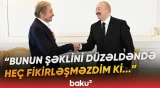 "Bunun müəllifi də sizsiniz" | Prezident ilə xalq rəssamı arasında səmimi söhbət - Baku TV