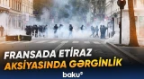 Nitsada etiraz aksiyası gərginləşdi | Polis gözyaşardıcı qazdan istifadə etdi - Baku TV
