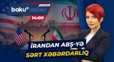 İran ABŞ-nin Fars körfəzində hərbi fəaliyyətinə görə sərt xəbərdarlıq edib - Baku TV CANLI