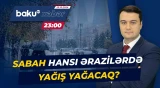 Bakıda gecə və səhər yağış, gündüz isə 20 dərəcəyədək istilik gözlənilir - Baku TV CANLI