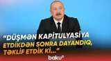 “Bizim təcrübəmiz münaqişələri dayandırmağa kömək edə bilər” | Prezident İlham Əliyev - Baku TV
