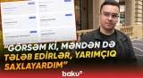 İşə müraciət edərkən FİN kod niyə lazımdır? | Vəkil məsələyə aydınlıq gətirdi - Baku TV