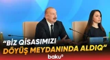İlham Əliyev: "Biz özümüzü müdafiə etdik, düşməni məğlub etdik" - Baku TV