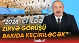 İlham Əliyev: "Bir şəhərdə, bir ölkədə bu iki mötəbər qlobal tədbir keçiriləcək" - Baku TV