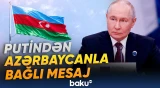 Putin Azərbaycan Prezidenti ilə aktiv dialoqda olduqlarını qeyd edib - Baku TV