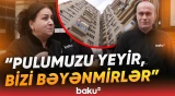 "Bunlar binanı qarışdırıb bizimlə düşmənçilik edirlər" | Bina rəhbərliyindən şikayət - Baku TV