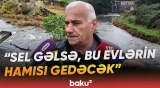 Astarada sürüşmə nəticəsində istinad divarı uçub | "Bizə vəd etdi ki, təmir edərik…" - Baku TV
