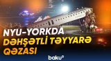 Nyu-Yorkda faciəyə səbəb olan təyyarə qəzası