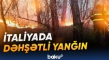 İtaliyanın Toskana bölgəsində yanğına görə 3 min nəfər təxliyə olundu