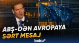 ABŞ dövlət katibi Avropaya hansı mesajı verdi?