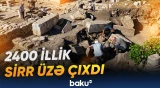 Aspendosda qədim güləşçinin məzarı tapıldı