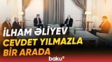 Türkiyənin Vitse-prezidenti İlham Əliyevin qəbulunda