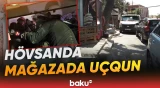 Hövsanda dağıntılar altında qalan bir nəfər xilas edilib