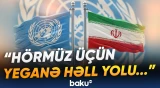 Tehrandan BMT-yə üzv dövlətlərə çağırış
