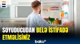 Qidaların daha uzun müddət saxlanması üçün soyuducudan düzgün istifadə qaydaları