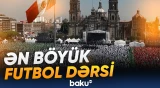Dünyanın ən böyük futbol dərsindən görüntülər